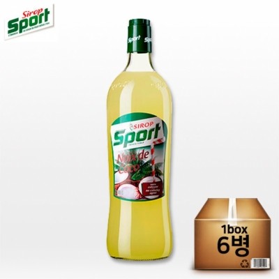 커피야,스포트 코코넛 시럽 1L x6(박스) - Sport Coconut Syrup,